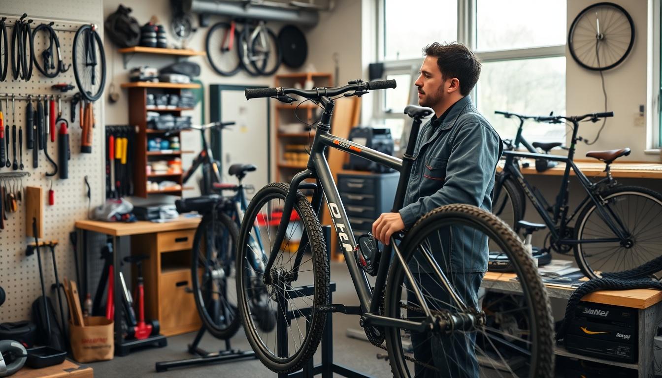 Fahrradservice mit Überblick